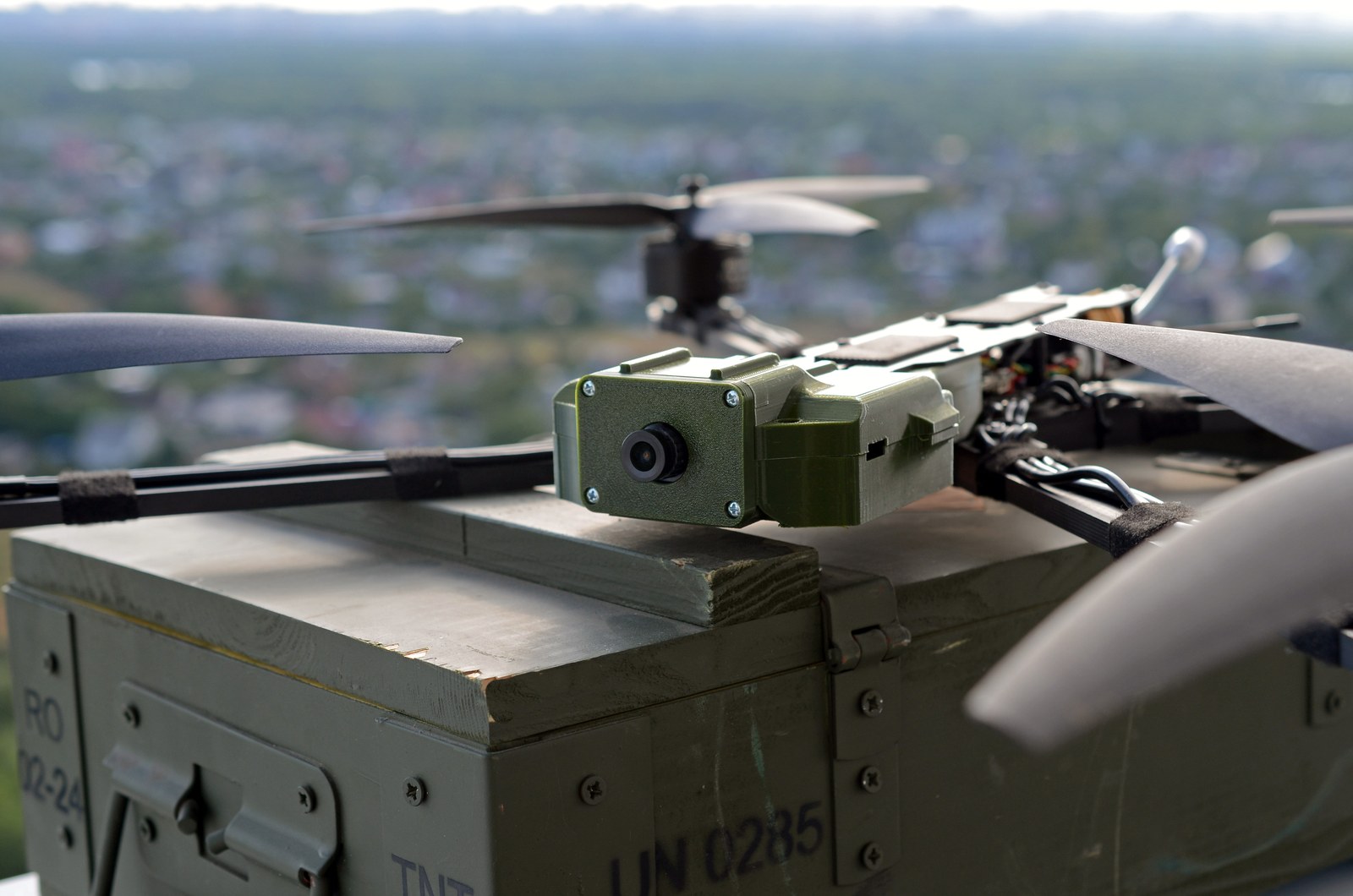 Модуль МАД Tracer на FPV-дроні, польові умови